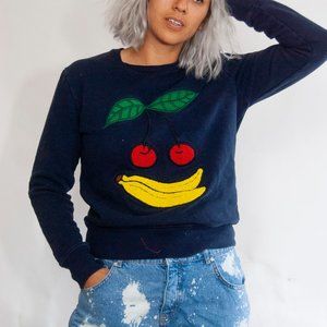 AMI Alexandre Mattiussi Fruit Patch Sweatshirt S